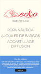 Mobile Screenshot of eolosanxenxo.com